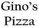 Gino's Pizza on OpenMenu